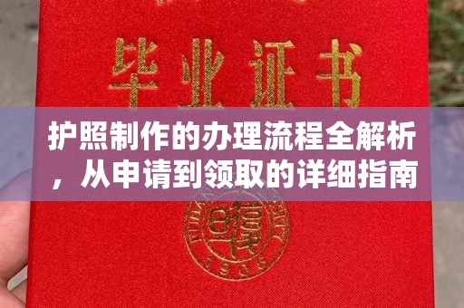 坦洲护照制作的办理流程全解析，从申请到领取的详细指南
